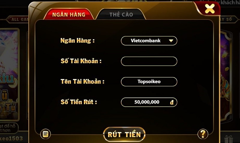 Hướng dẫn các bước rút tiền Win456 com