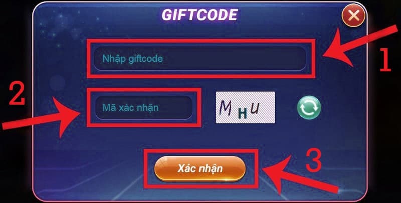 Nạp Giftcode Rio66 cần thực hiện những bước nào?